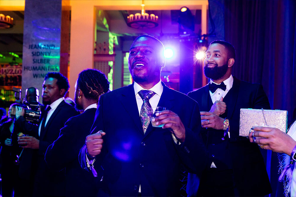 Black and White party 2024 men suits
